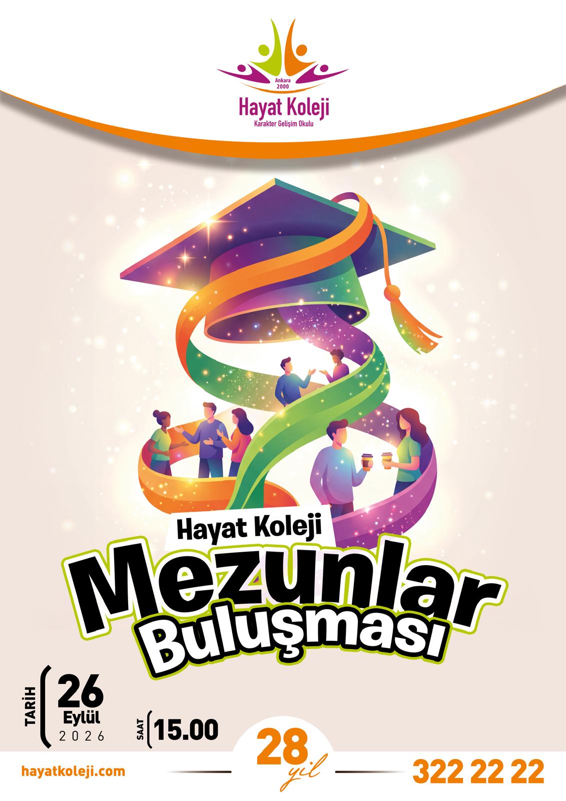 Hayat Koleji 2026 Mezunlar Buluşması 